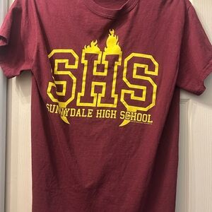 Sunnydale High School Maroon T-Shirt